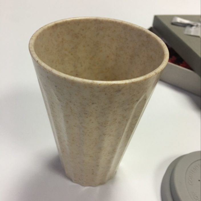 450ml biodegradable PLA Bamboo Fiber Mug
