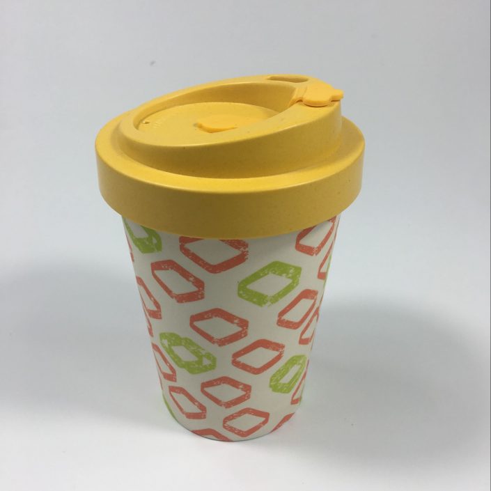 JCBF 100% Natural Biodegradable Coffee Travel Mug With Lid