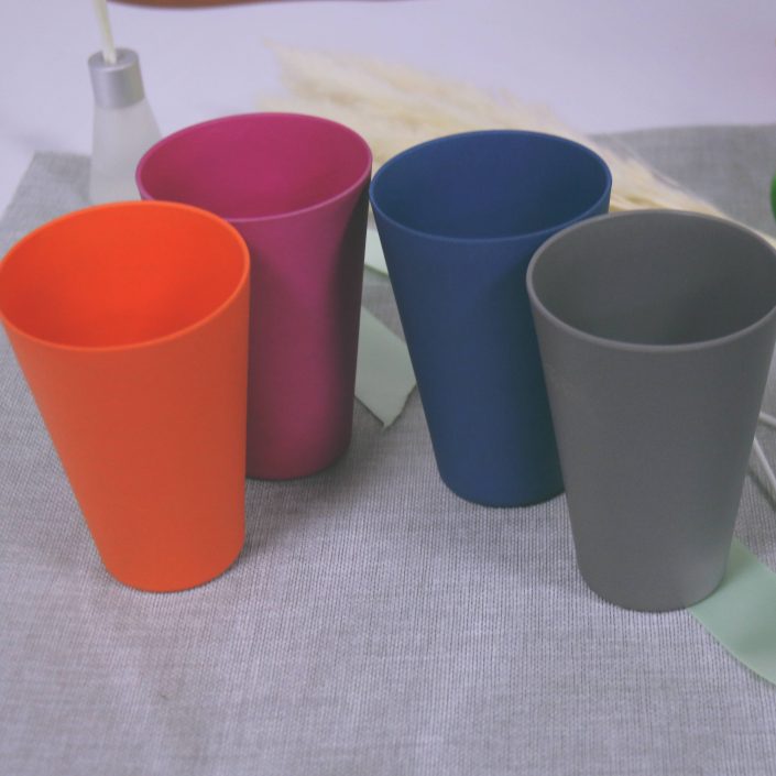 Solid color Bamboo Fiber Mug